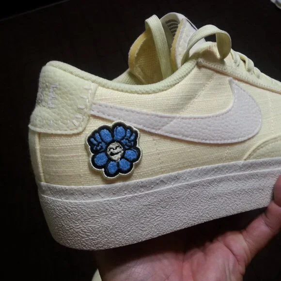 Nike Blazer Platform Shoes Next Nature Women's 9.5 Low Sneakers Yellow VNDS - Picture 8 of 14